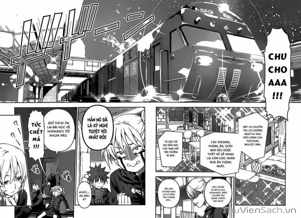 Truyện Tranh Vua Bếp Soma - Cuộc Chiến Ẩm Thực trang 7