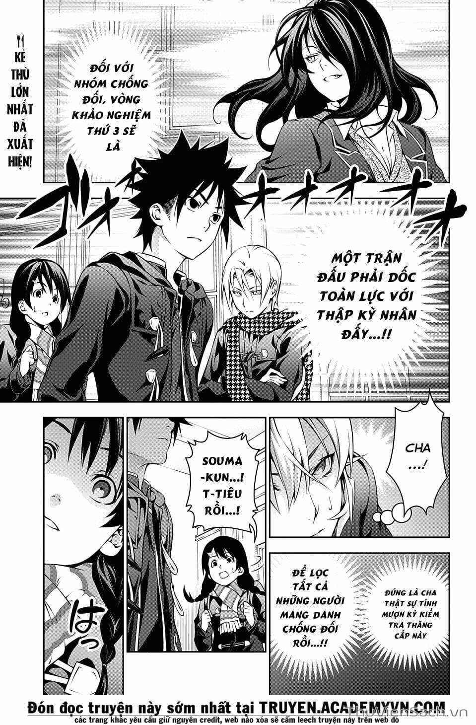 Truyện Tranh Vua Bếp Soma - Cuộc Chiến Ẩm Thực trang 7