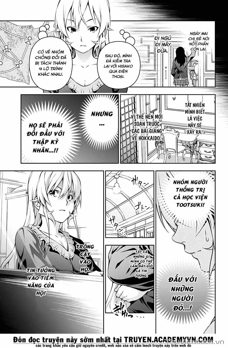 Truyện Tranh Vua Bếp Soma - Cuộc Chiến Ẩm Thực trang 7