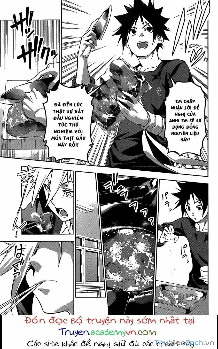 Truyện Tranh Vua Bếp Soma - Cuộc Chiến Ẩm Thực trang 7