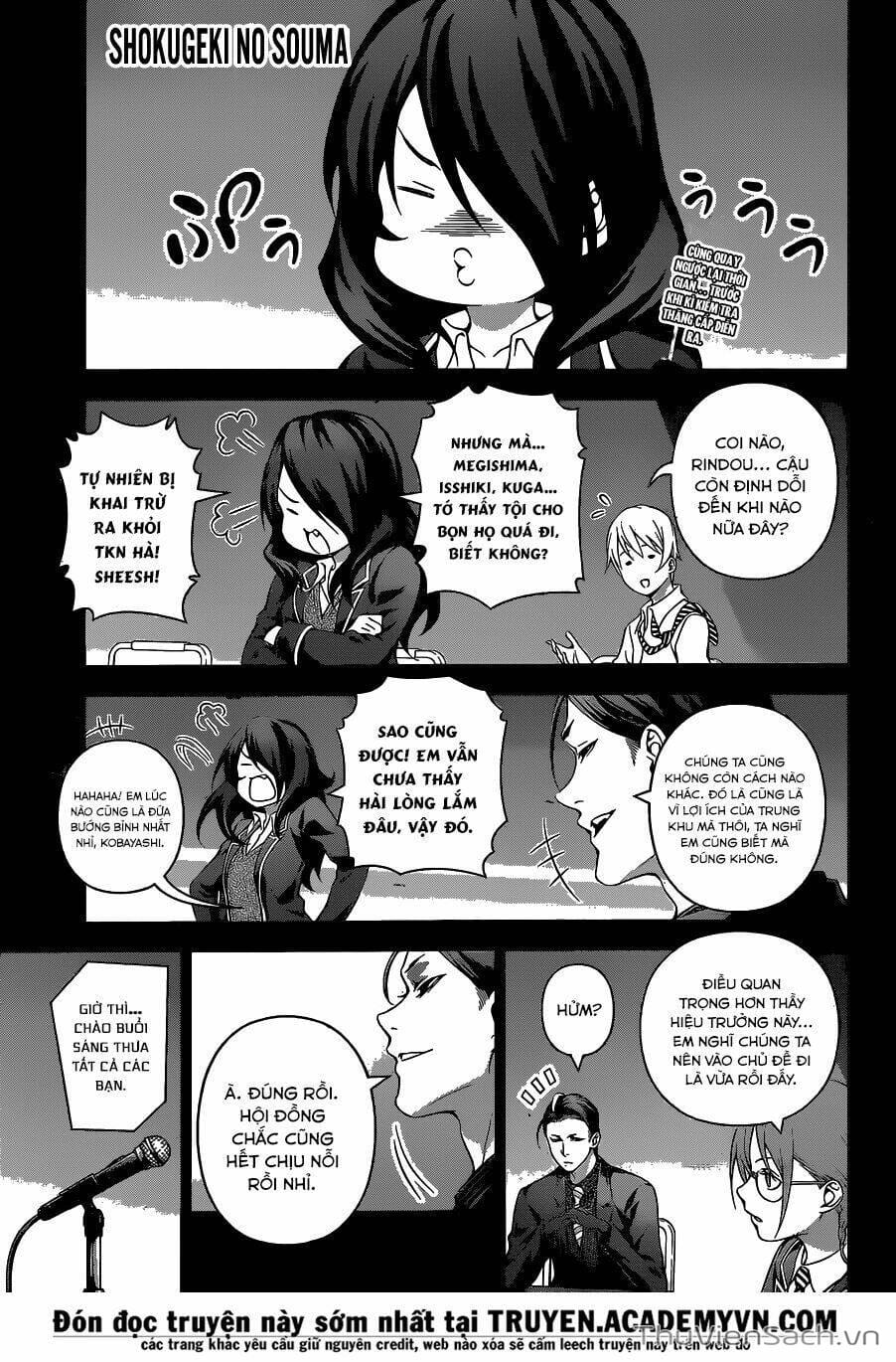 Truyện Tranh Vua Bếp Soma - Cuộc Chiến Ẩm Thực trang 7