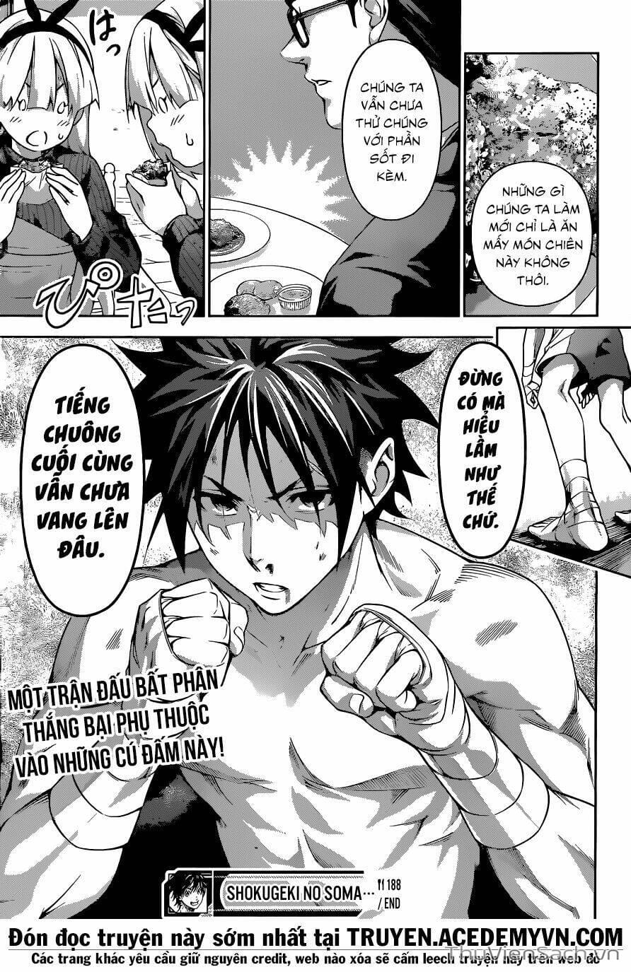 Truyện Tranh Vua Bếp Soma - Cuộc Chiến Ẩm Thực trang 7