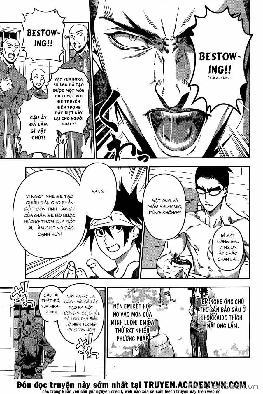 Truyện Tranh Vua Bếp Soma - Cuộc Chiến Ẩm Thực trang 7