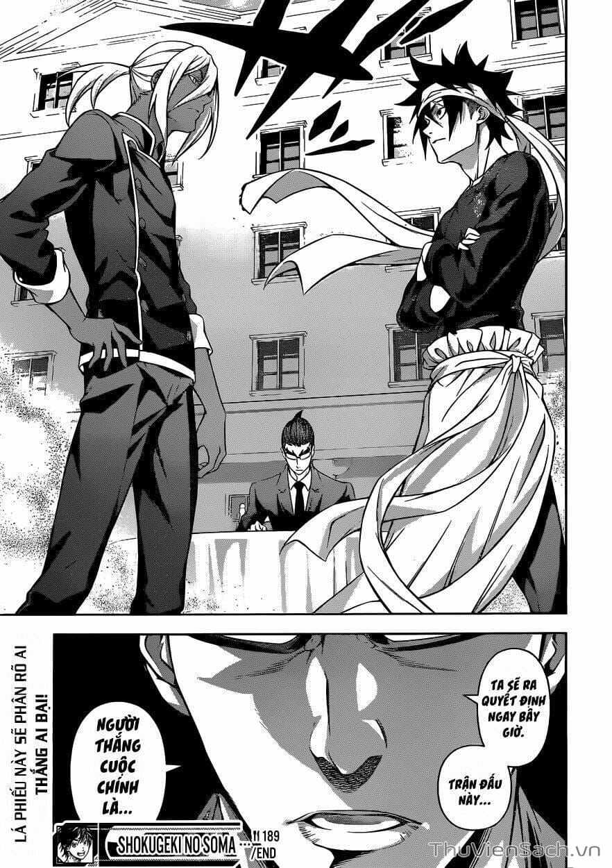 Truyện Tranh Vua Bếp Soma - Cuộc Chiến Ẩm Thực trang 7