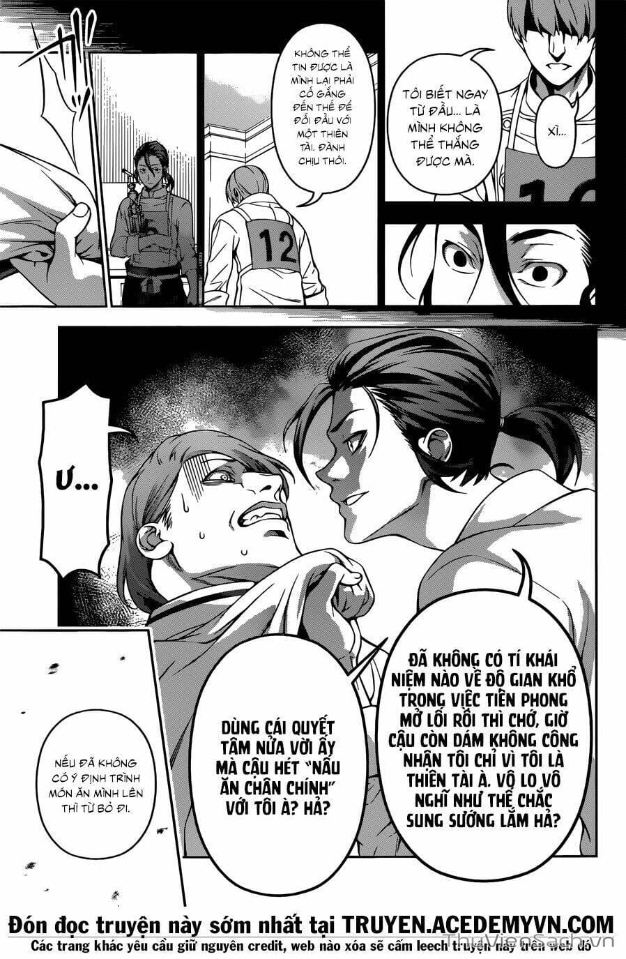 Truyện Tranh Vua Bếp Soma - Cuộc Chiến Ẩm Thực trang 7