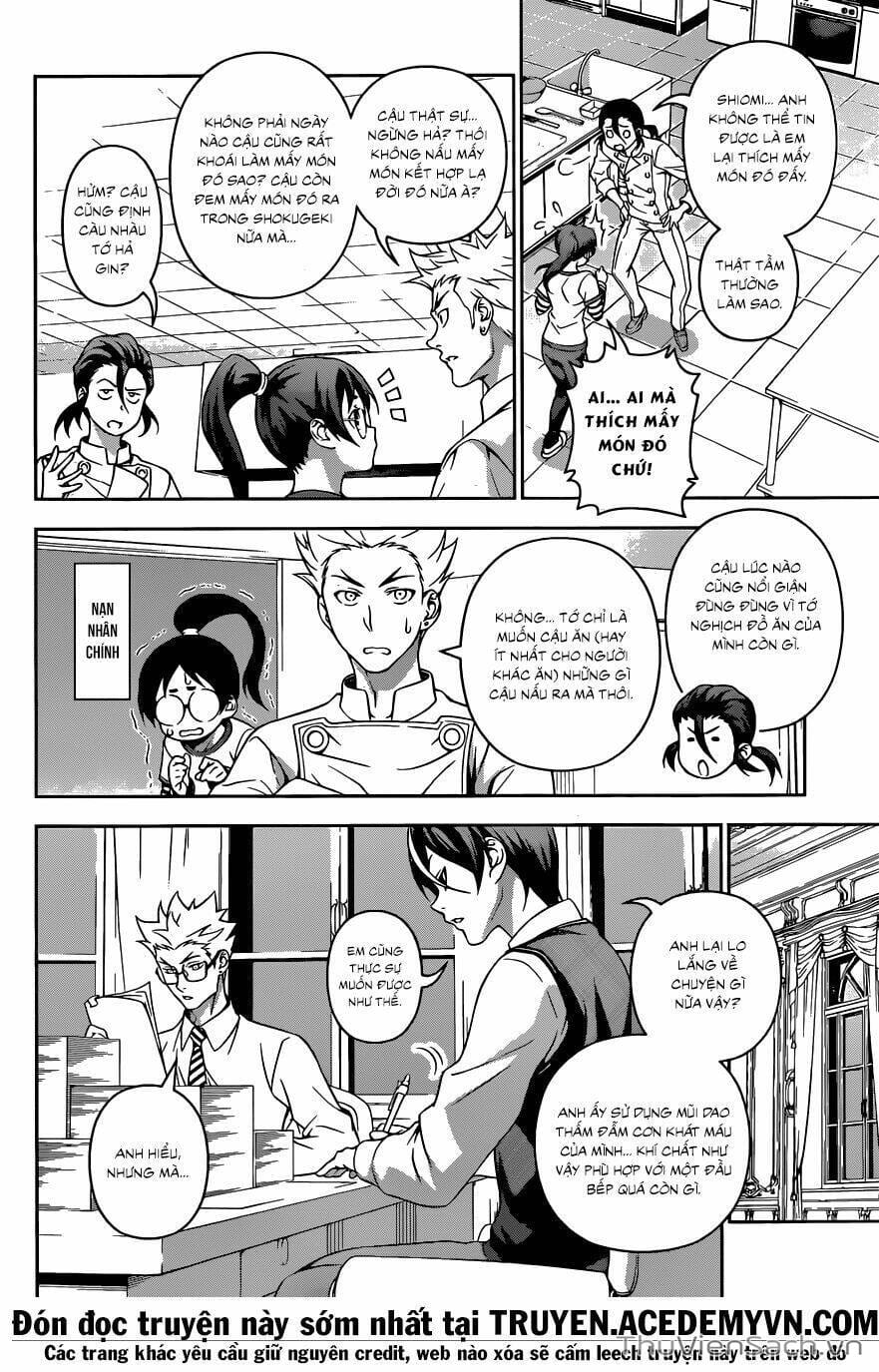 Truyện Tranh Vua Bếp Soma - Cuộc Chiến Ẩm Thực trang 7