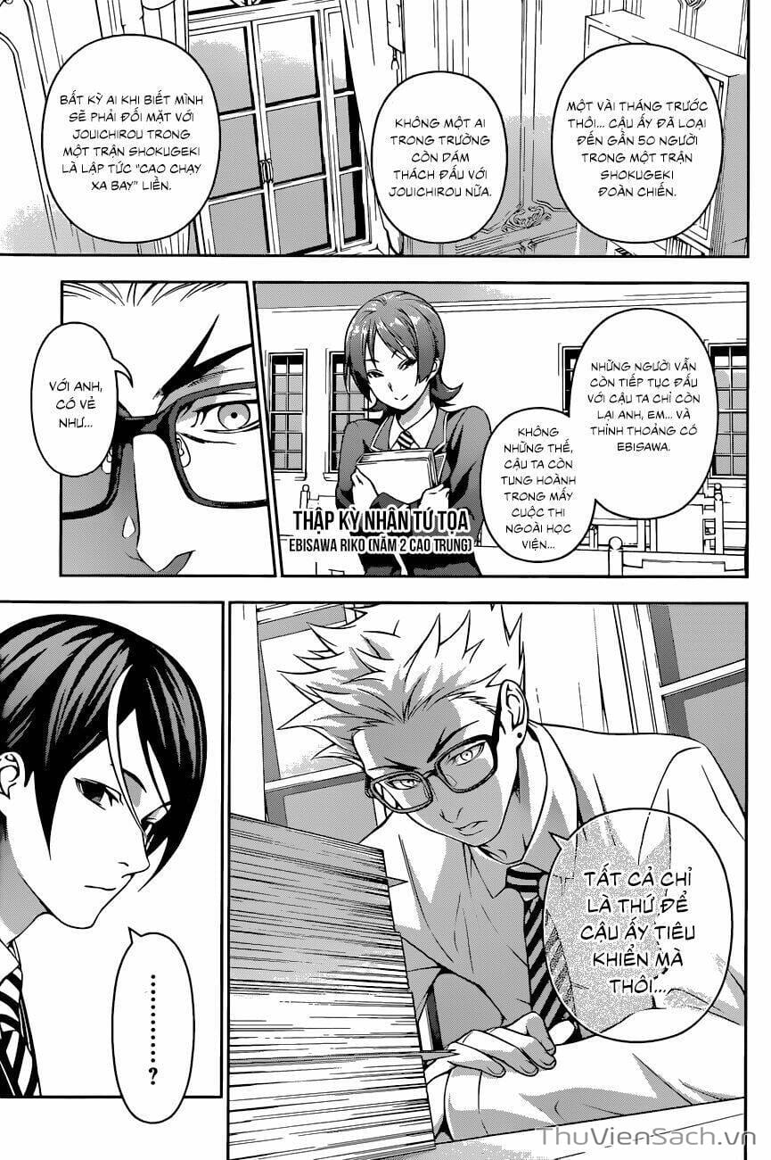 Truyện Tranh Vua Bếp Soma - Cuộc Chiến Ẩm Thực trang 7