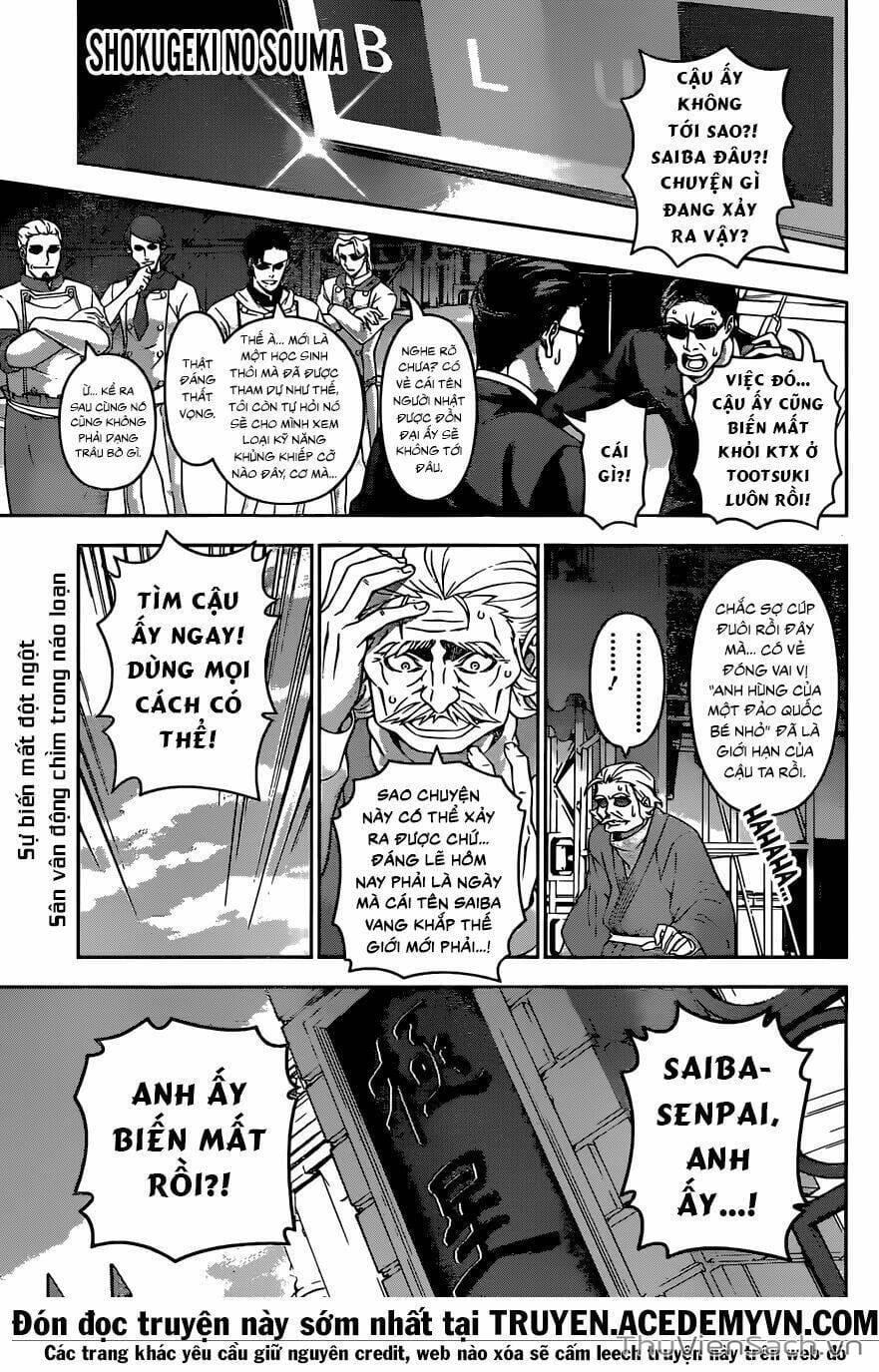 Truyện Tranh Vua Bếp Soma - Cuộc Chiến Ẩm Thực trang 7