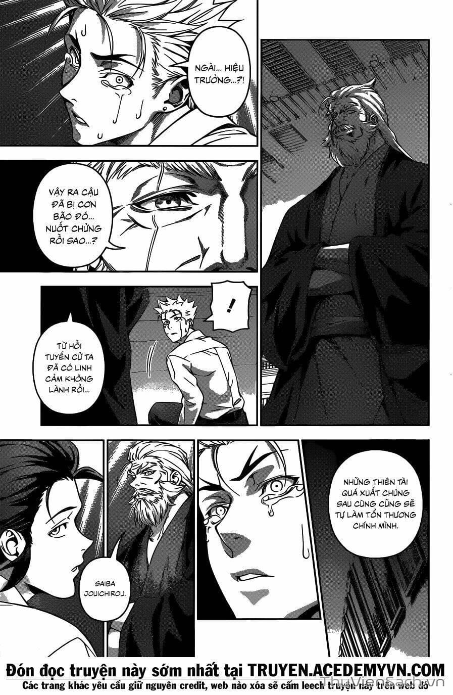 Truyện Tranh Vua Bếp Soma - Cuộc Chiến Ẩm Thực trang 7