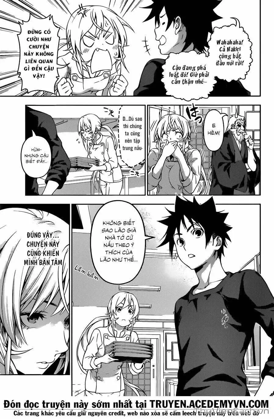 Truyện Tranh Vua Bếp Soma - Cuộc Chiến Ẩm Thực trang 7