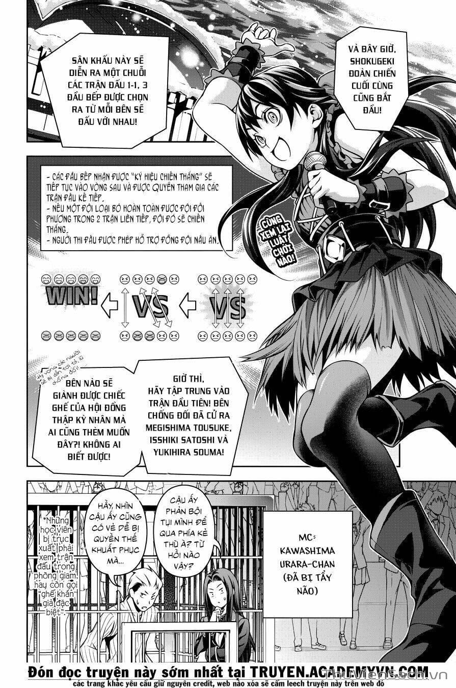 Truyện Tranh Vua Bếp Soma - Cuộc Chiến Ẩm Thực trang 7