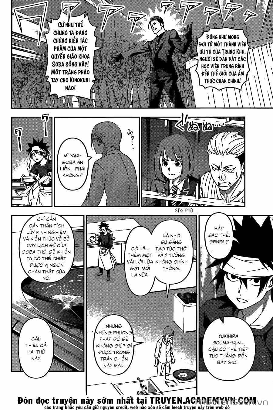 Truyện Tranh Vua Bếp Soma - Cuộc Chiến Ẩm Thực trang 7