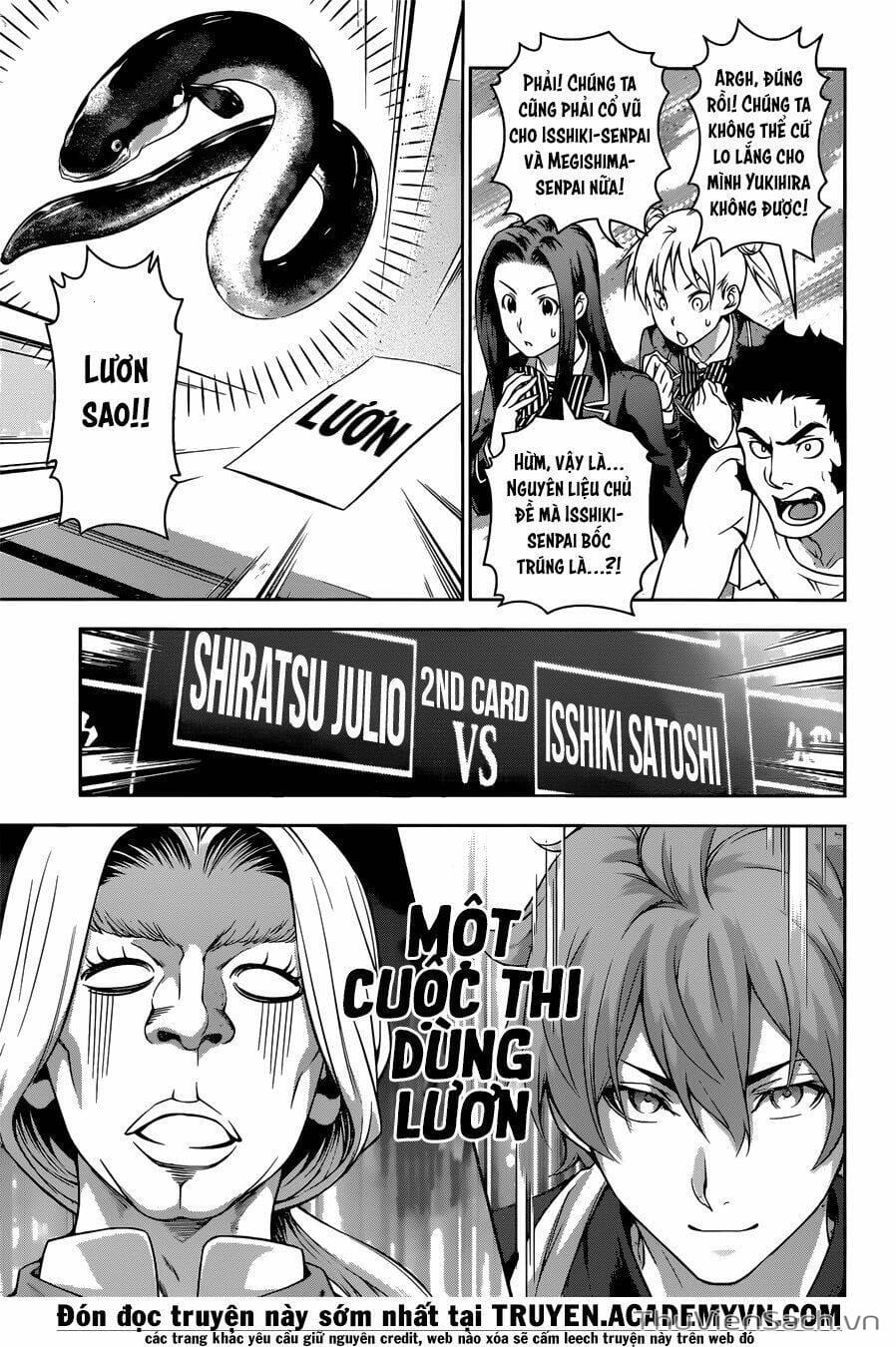 Truyện Tranh Vua Bếp Soma - Cuộc Chiến Ẩm Thực trang 7