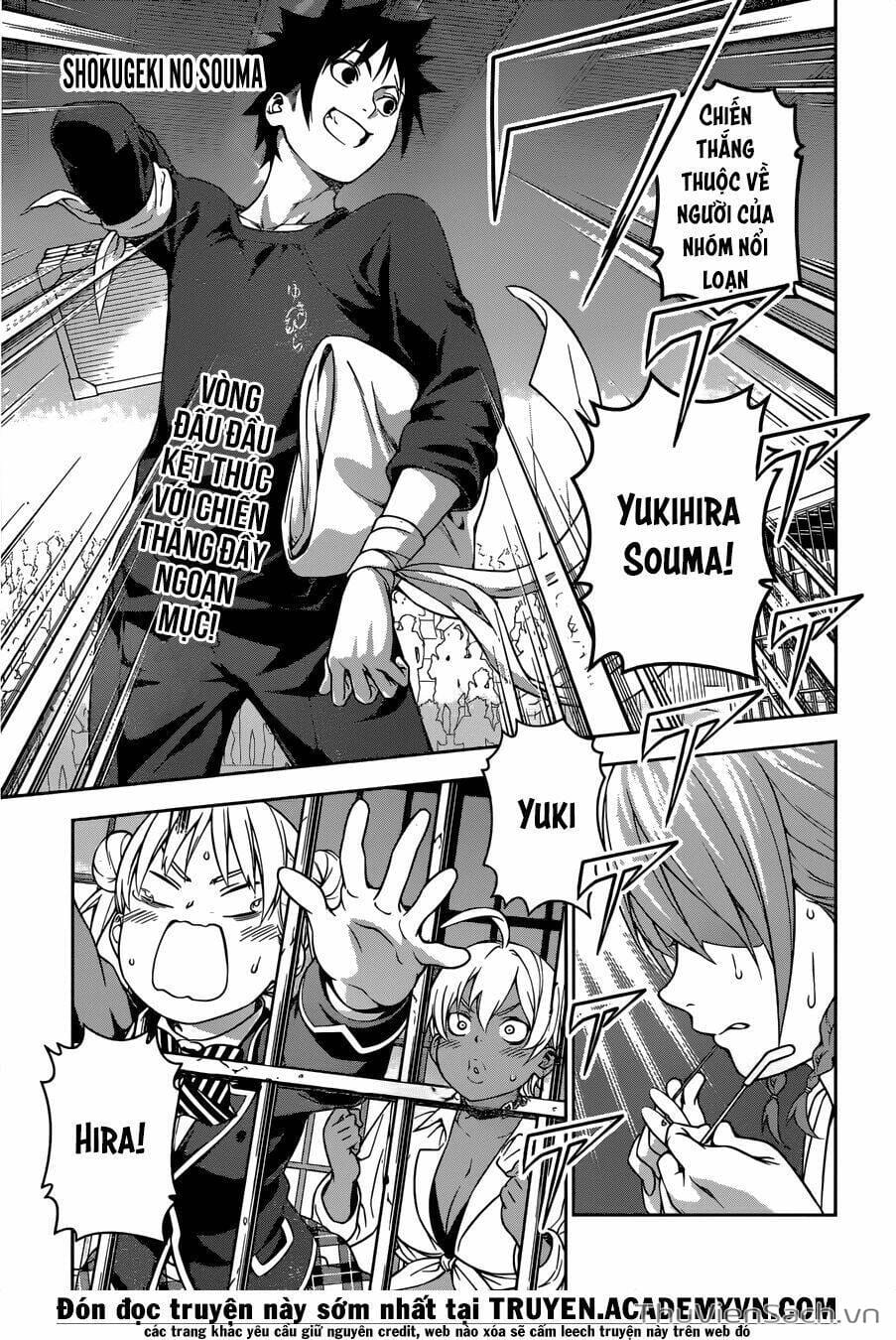 Truyện Tranh Vua Bếp Soma - Cuộc Chiến Ẩm Thực trang 7