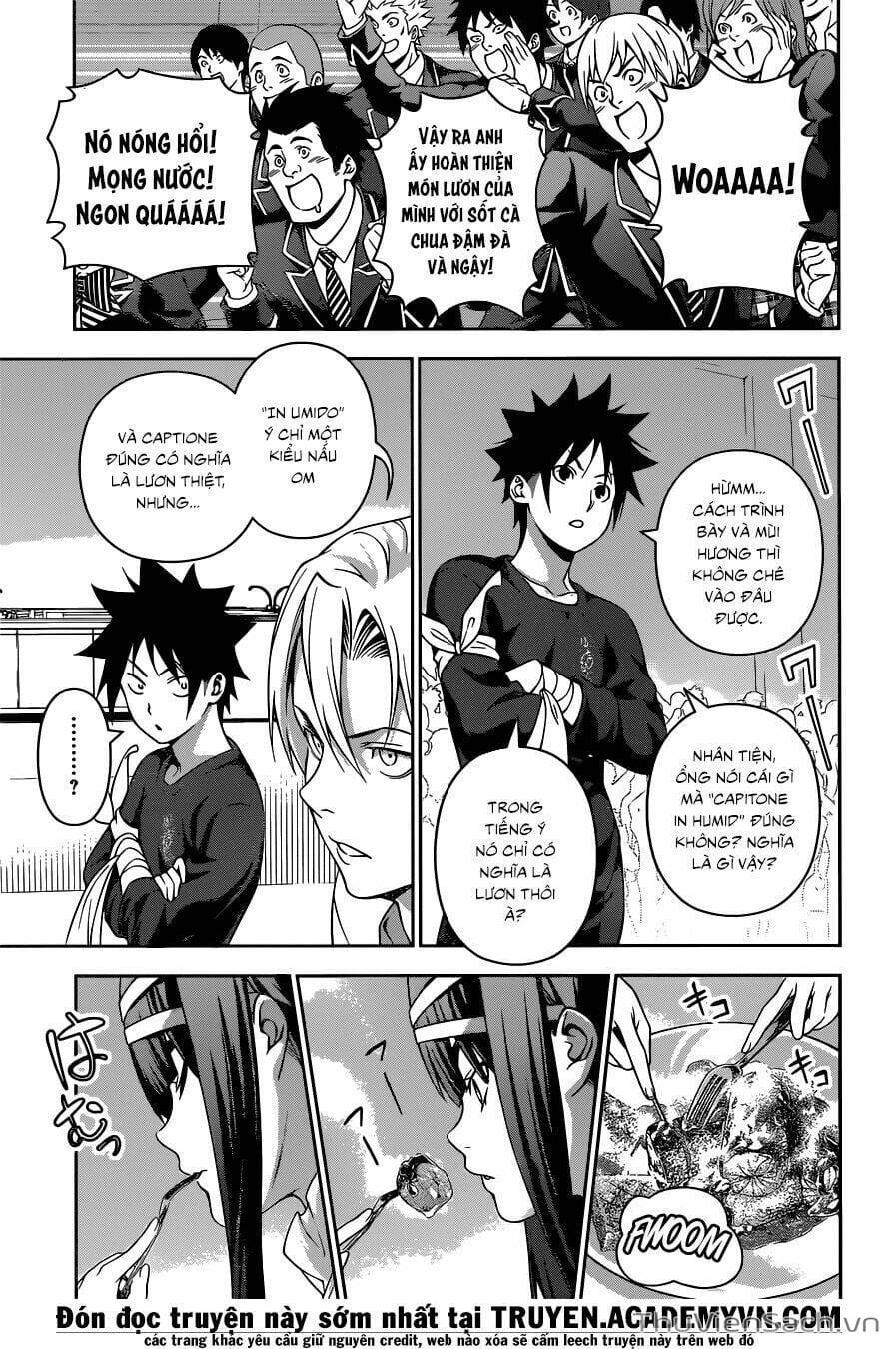 Truyện Tranh Vua Bếp Soma - Cuộc Chiến Ẩm Thực trang 7