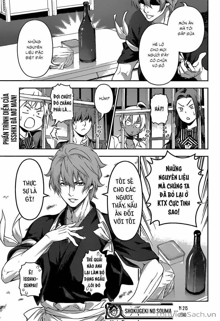 Truyện Tranh Vua Bếp Soma - Cuộc Chiến Ẩm Thực trang 7