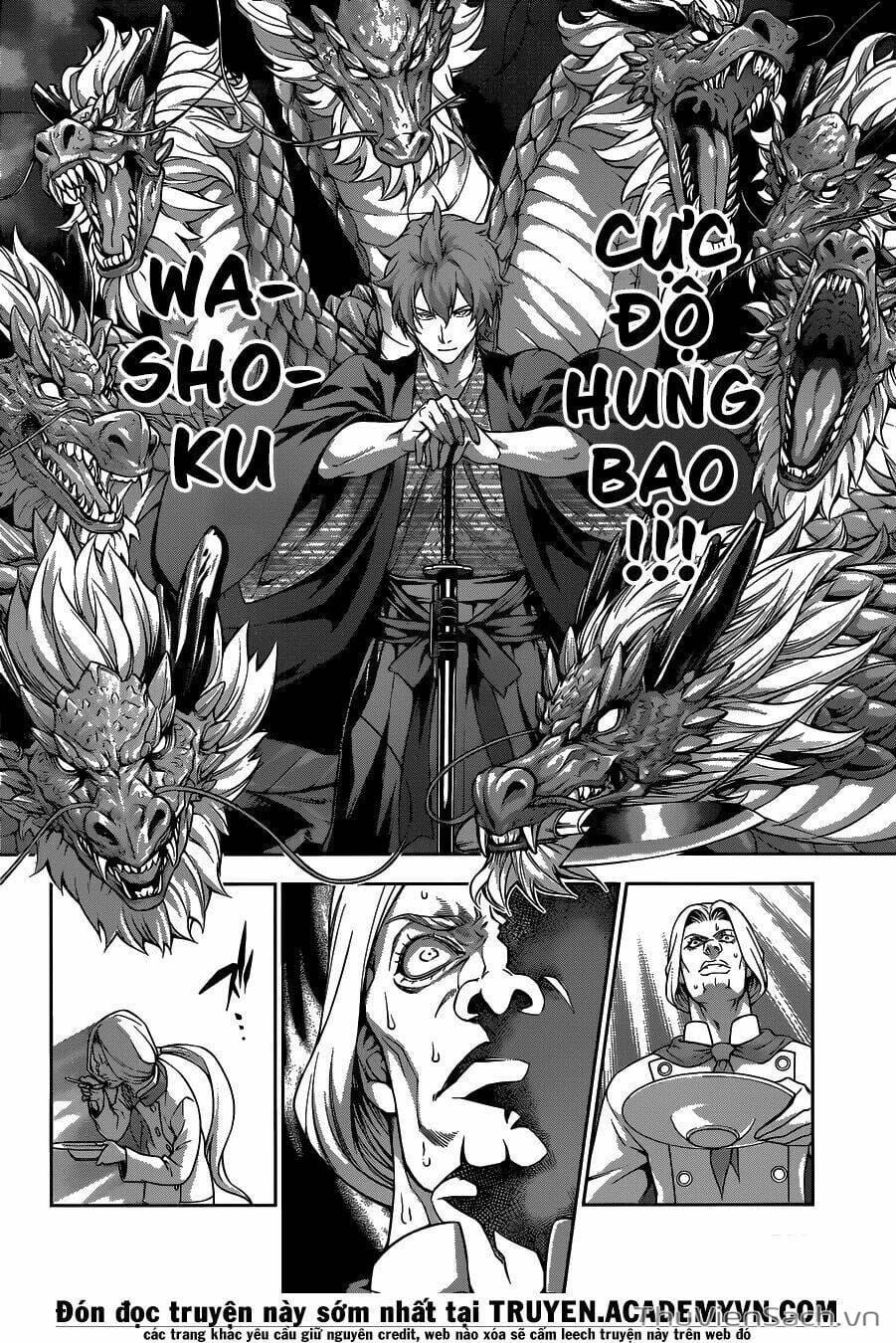 Truyện Tranh Vua Bếp Soma - Cuộc Chiến Ẩm Thực trang 7