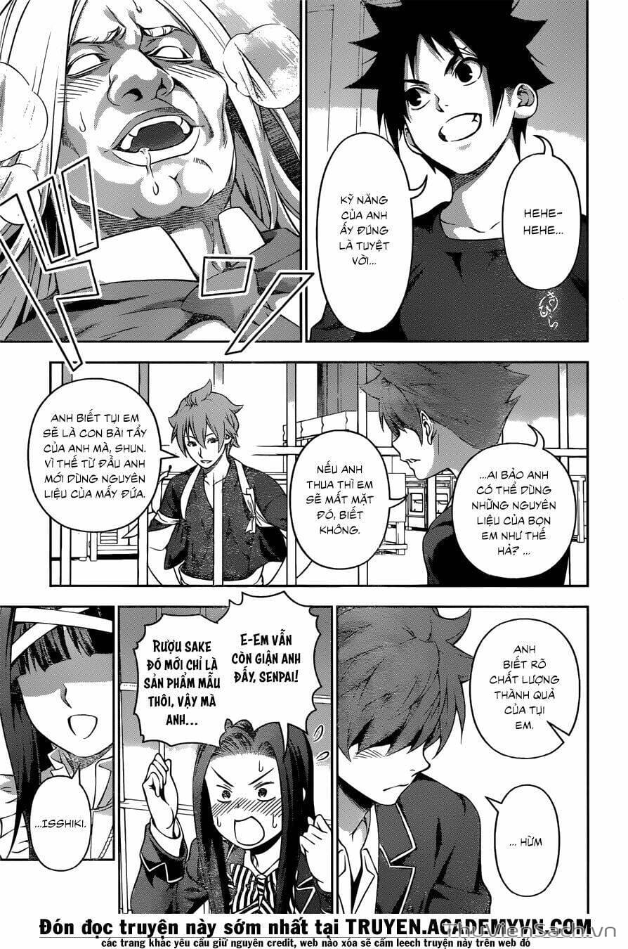 Truyện Tranh Vua Bếp Soma - Cuộc Chiến Ẩm Thực trang 7