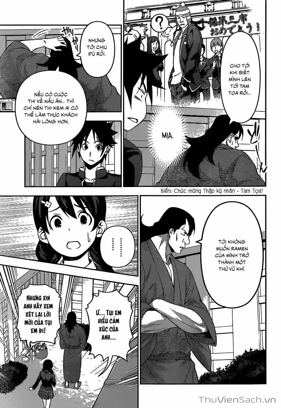 Truyện Tranh Vua Bếp Soma - Cuộc Chiến Ẩm Thực trang 7