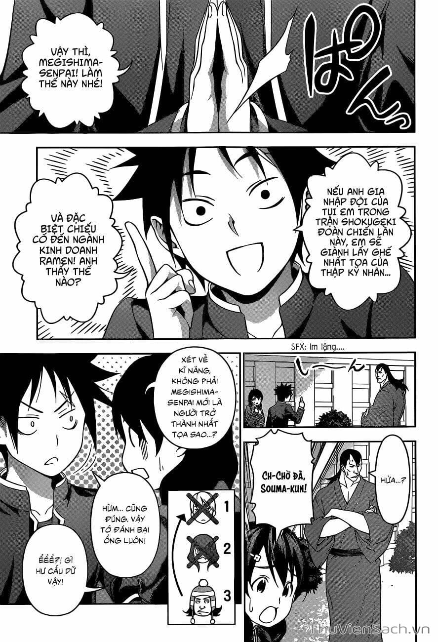Truyện Tranh Vua Bếp Soma - Cuộc Chiến Ẩm Thực trang 7