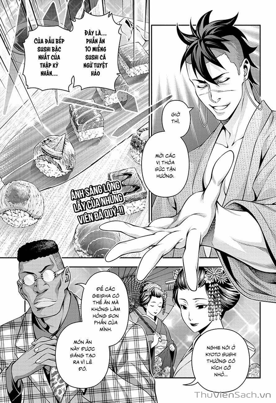 Truyện Tranh Vua Bếp Soma - Cuộc Chiến Ẩm Thực trang 7