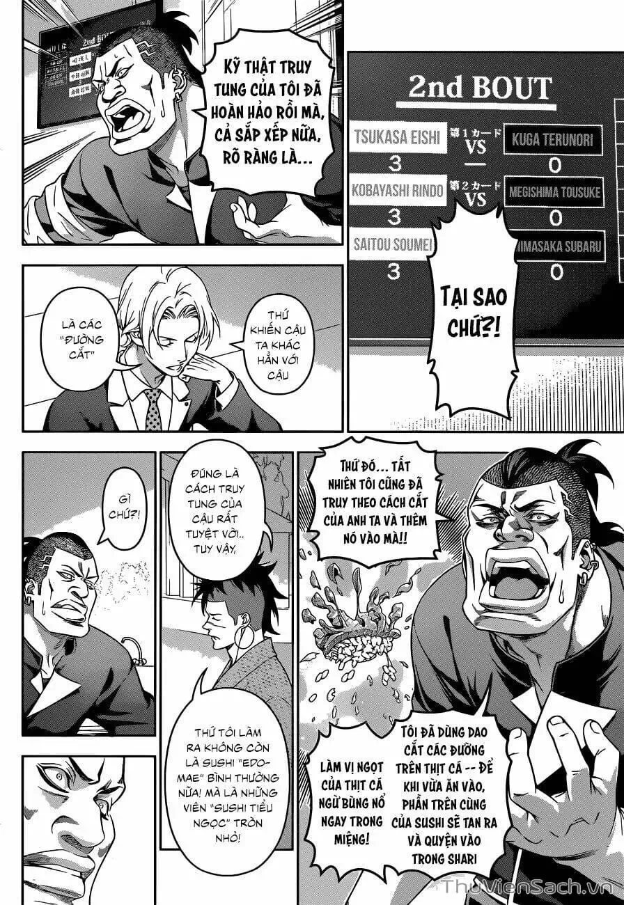 Truyện Tranh Vua Bếp Soma - Cuộc Chiến Ẩm Thực trang 7
