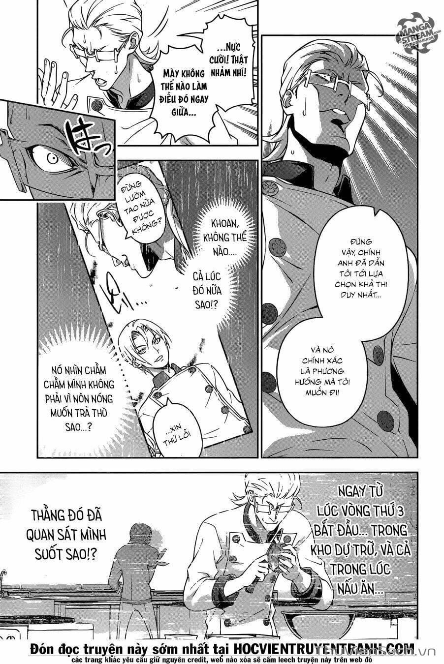 Truyện Tranh Vua Bếp Soma - Cuộc Chiến Ẩm Thực trang 7