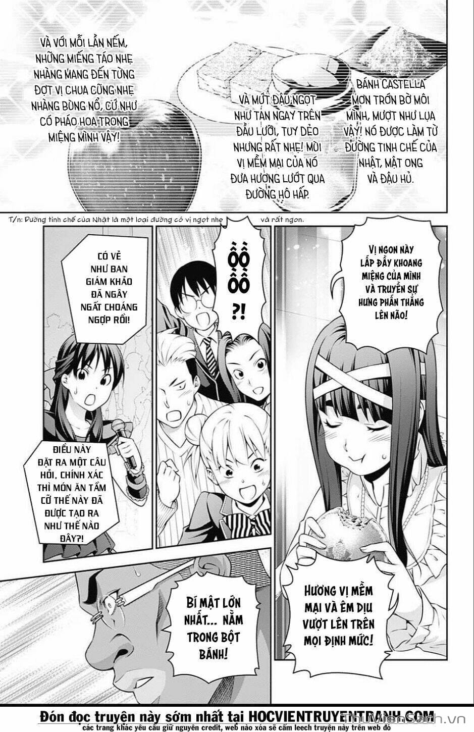 Truyện Tranh Vua Bếp Soma - Cuộc Chiến Ẩm Thực trang 7