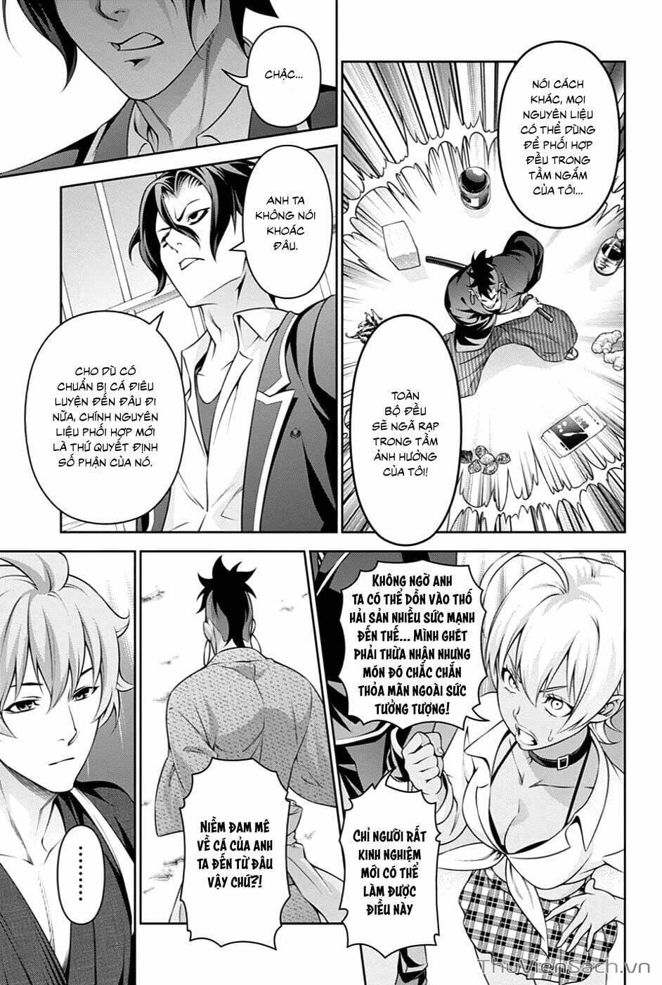 Truyện Tranh Vua Bếp Soma - Cuộc Chiến Ẩm Thực trang 7