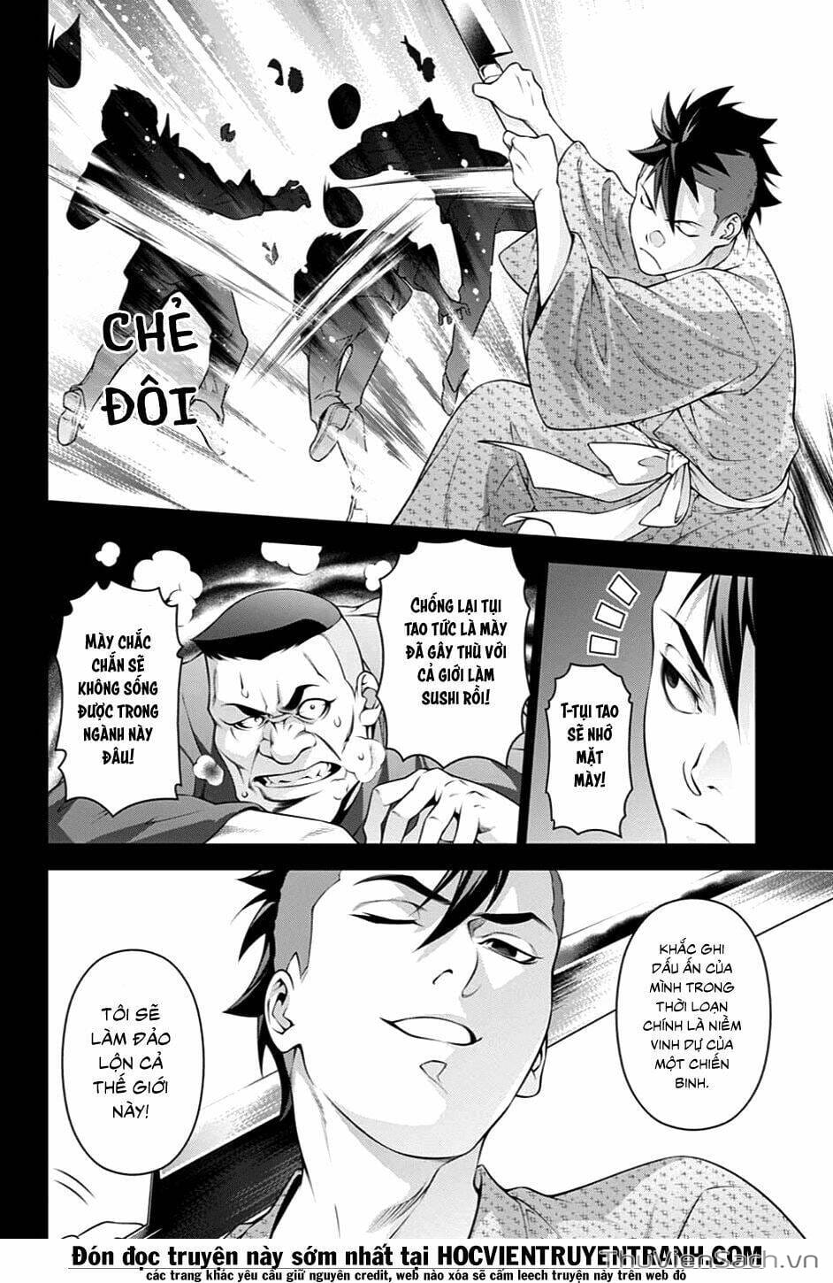 Truyện Tranh Vua Bếp Soma - Cuộc Chiến Ẩm Thực trang 7