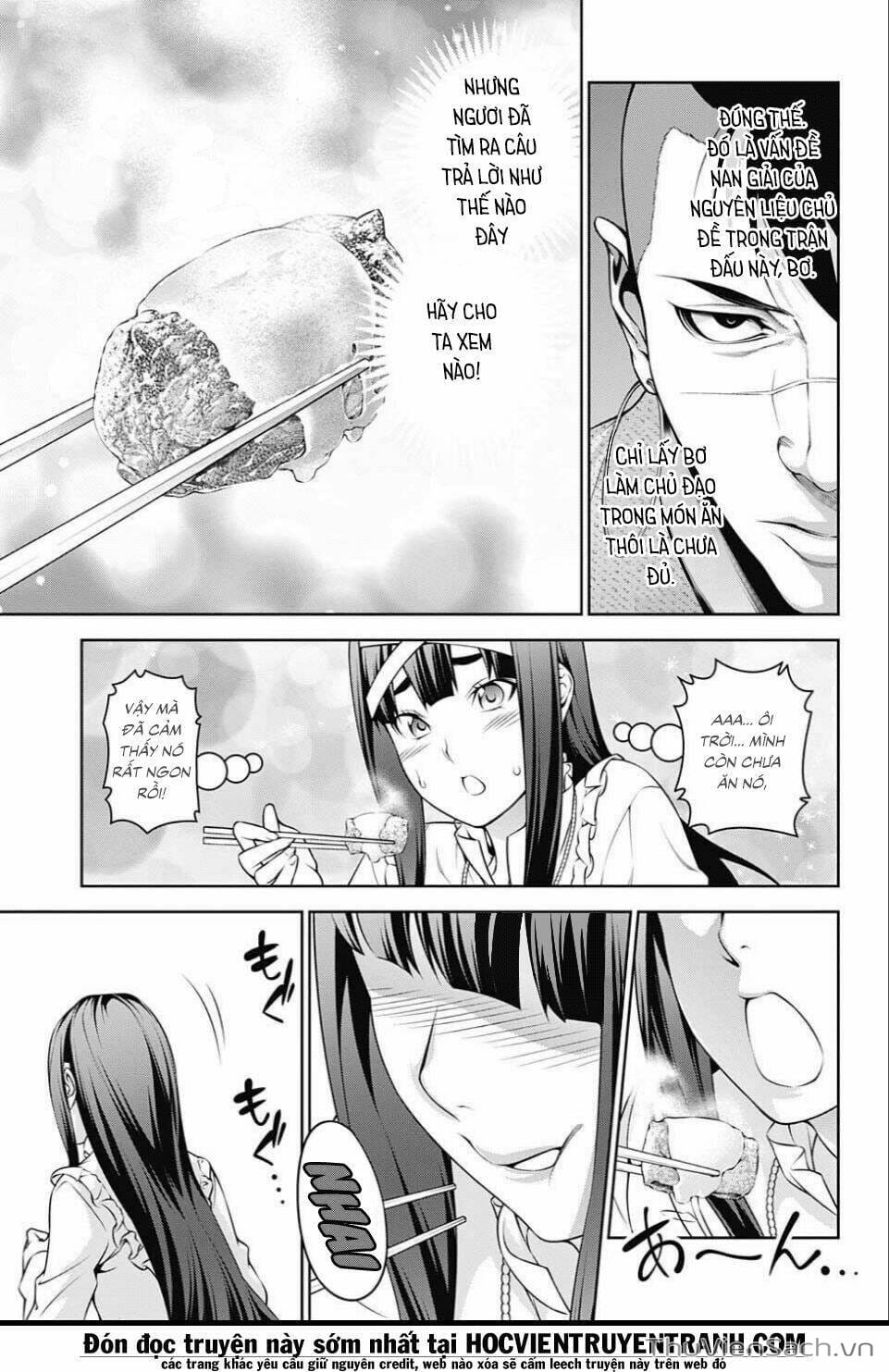 Truyện Tranh Vua Bếp Soma - Cuộc Chiến Ẩm Thực trang 7