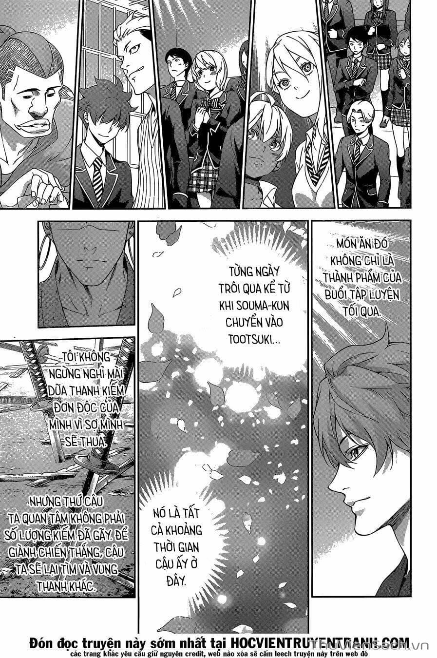 Truyện Tranh Vua Bếp Soma - Cuộc Chiến Ẩm Thực trang 7