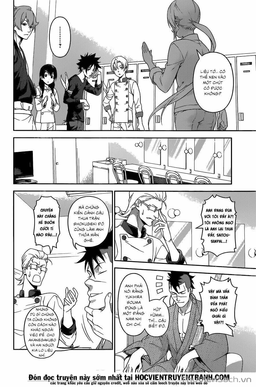 Truyện Tranh Vua Bếp Soma - Cuộc Chiến Ẩm Thực trang 7