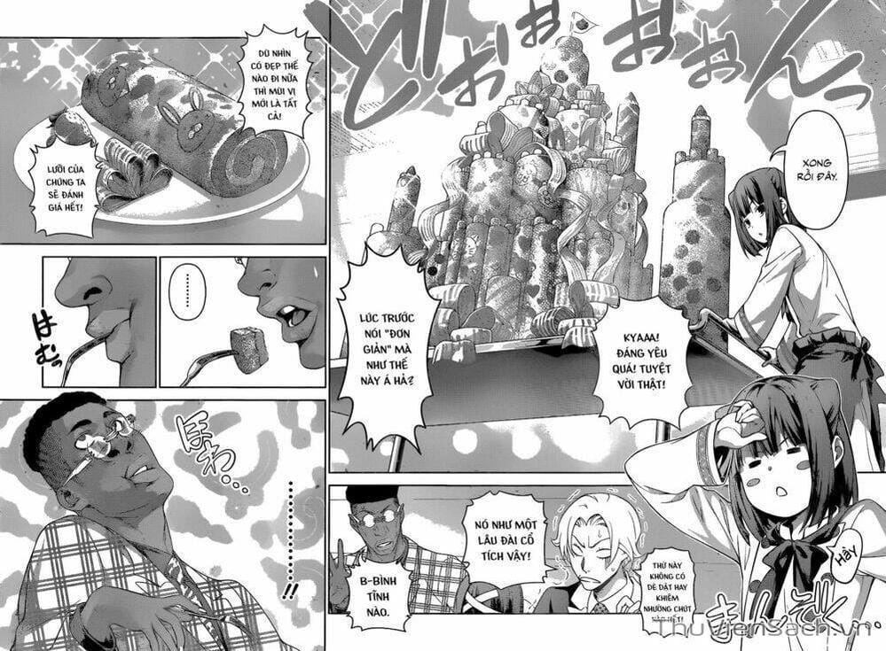 Truyện Tranh Vua Bếp Soma - Cuộc Chiến Ẩm Thực trang 7