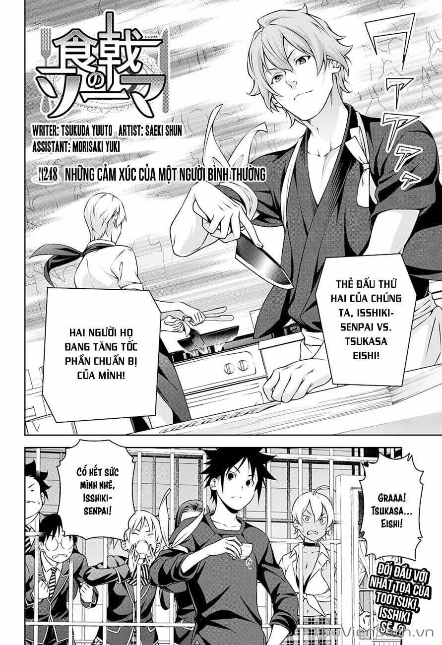 Truyện Tranh Vua Bếp Soma - Cuộc Chiến Ẩm Thực trang 7