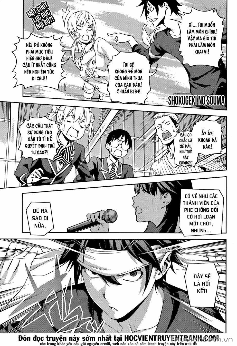 Truyện Tranh Vua Bếp Soma - Cuộc Chiến Ẩm Thực trang 7