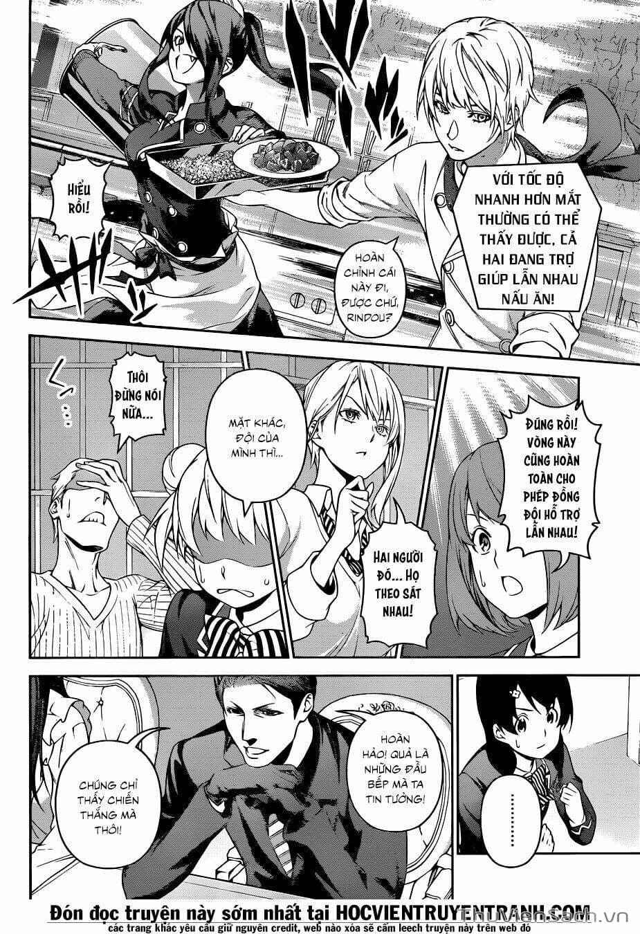 Truyện Tranh Vua Bếp Soma - Cuộc Chiến Ẩm Thực trang 7