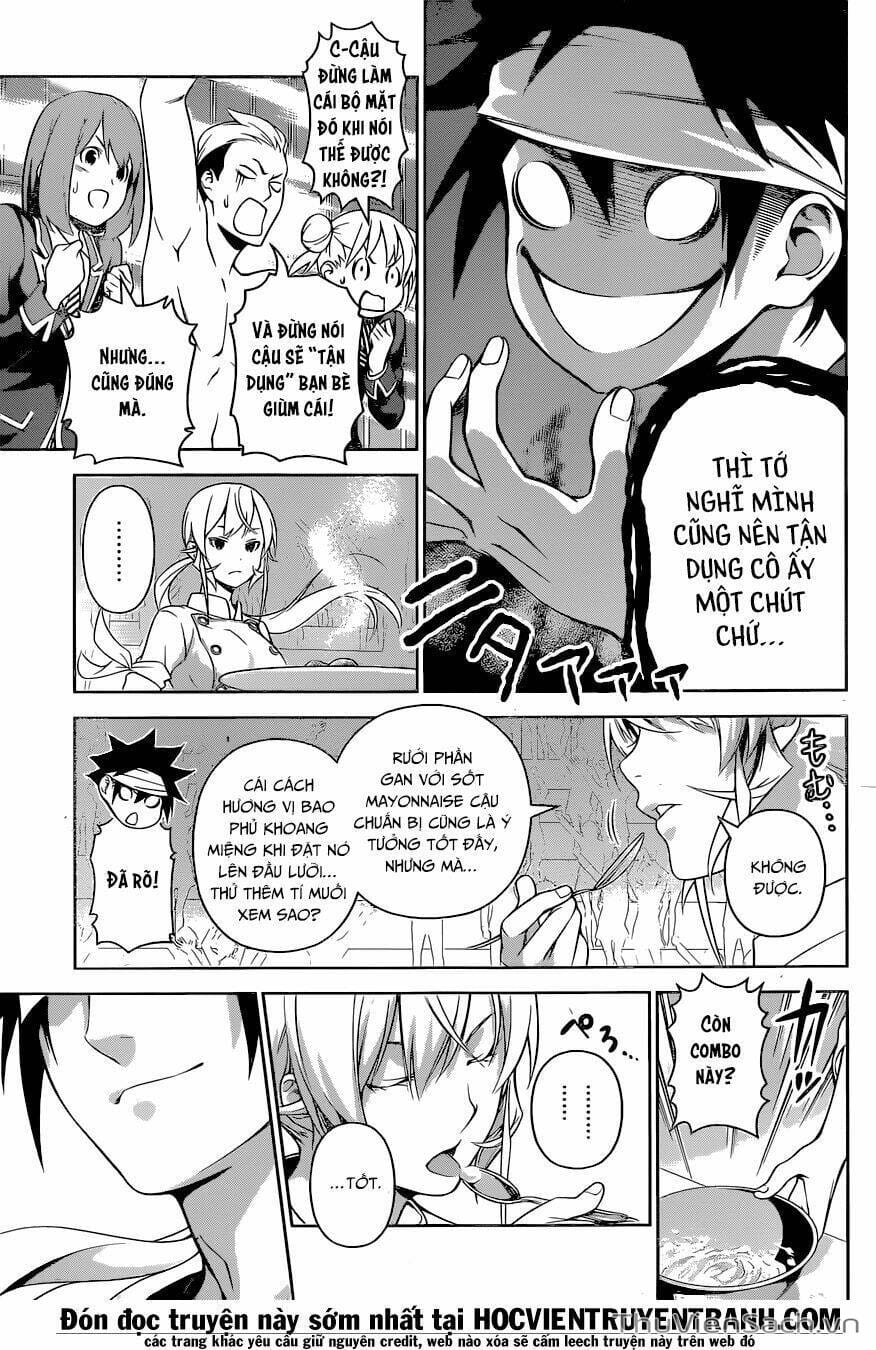 Truyện Tranh Vua Bếp Soma - Cuộc Chiến Ẩm Thực trang 7