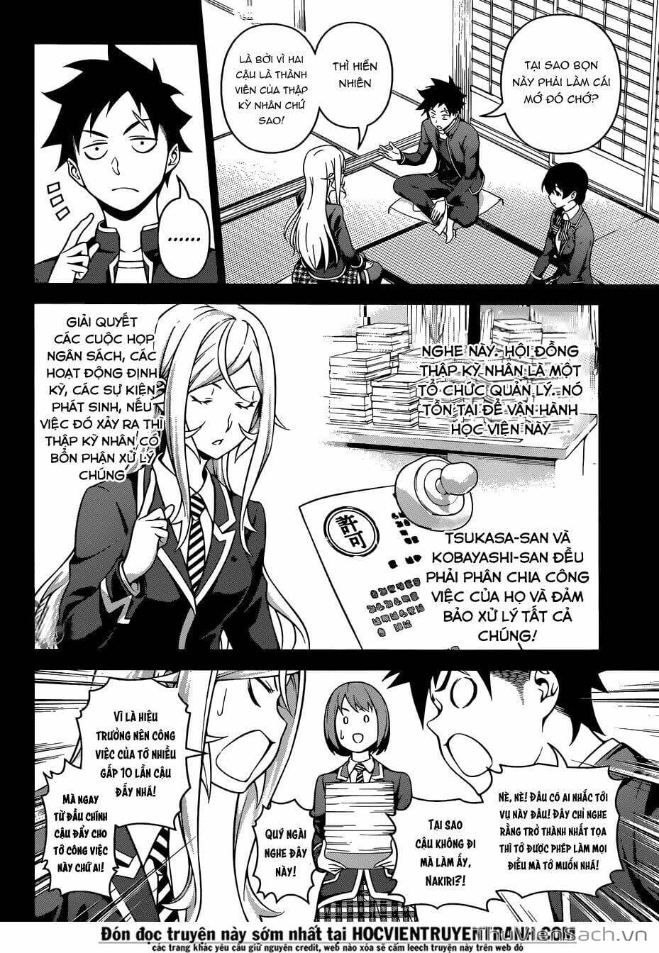 Truyện Tranh Vua Bếp Soma - Cuộc Chiến Ẩm Thực trang 7