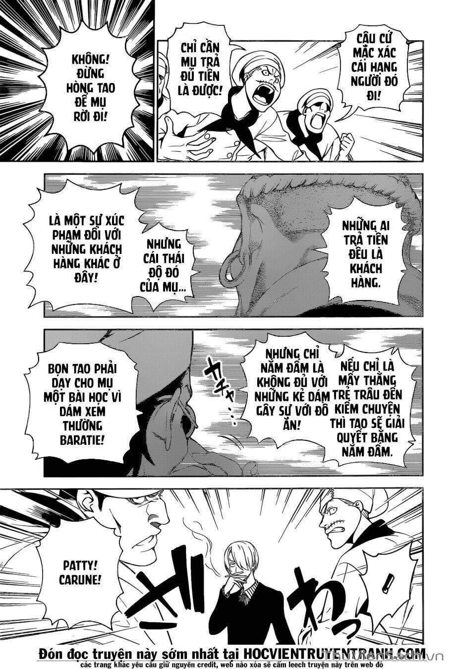 Truyện Tranh Vua Bếp Soma - Cuộc Chiến Ẩm Thực trang 7