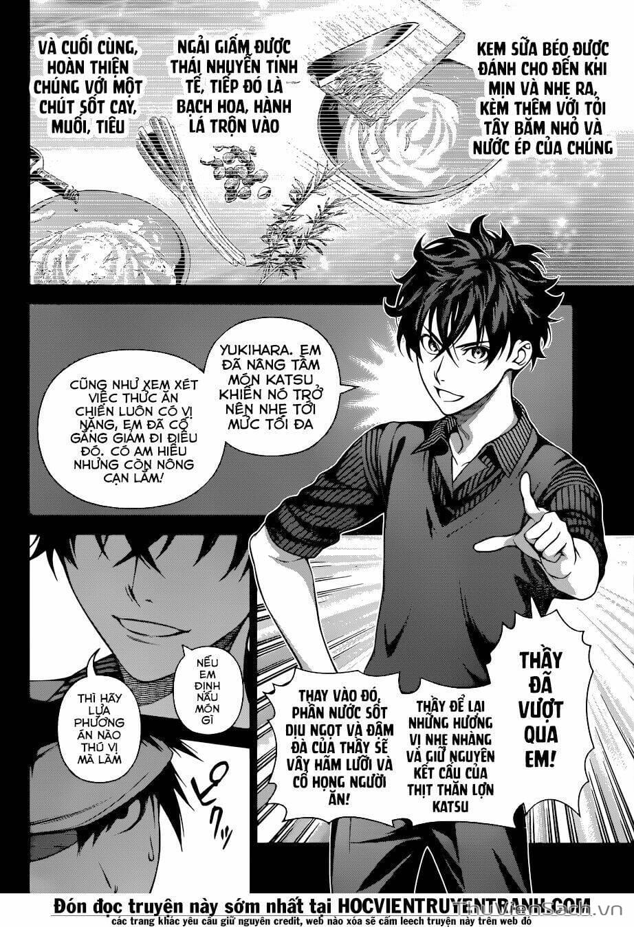 Truyện Tranh Vua Bếp Soma - Cuộc Chiến Ẩm Thực trang 7