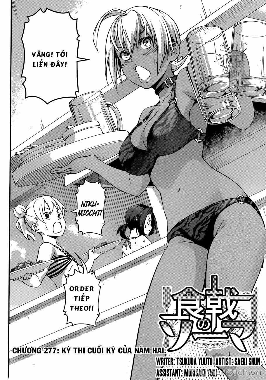 Truyện Tranh Vua Bếp Soma - Cuộc Chiến Ẩm Thực trang 7