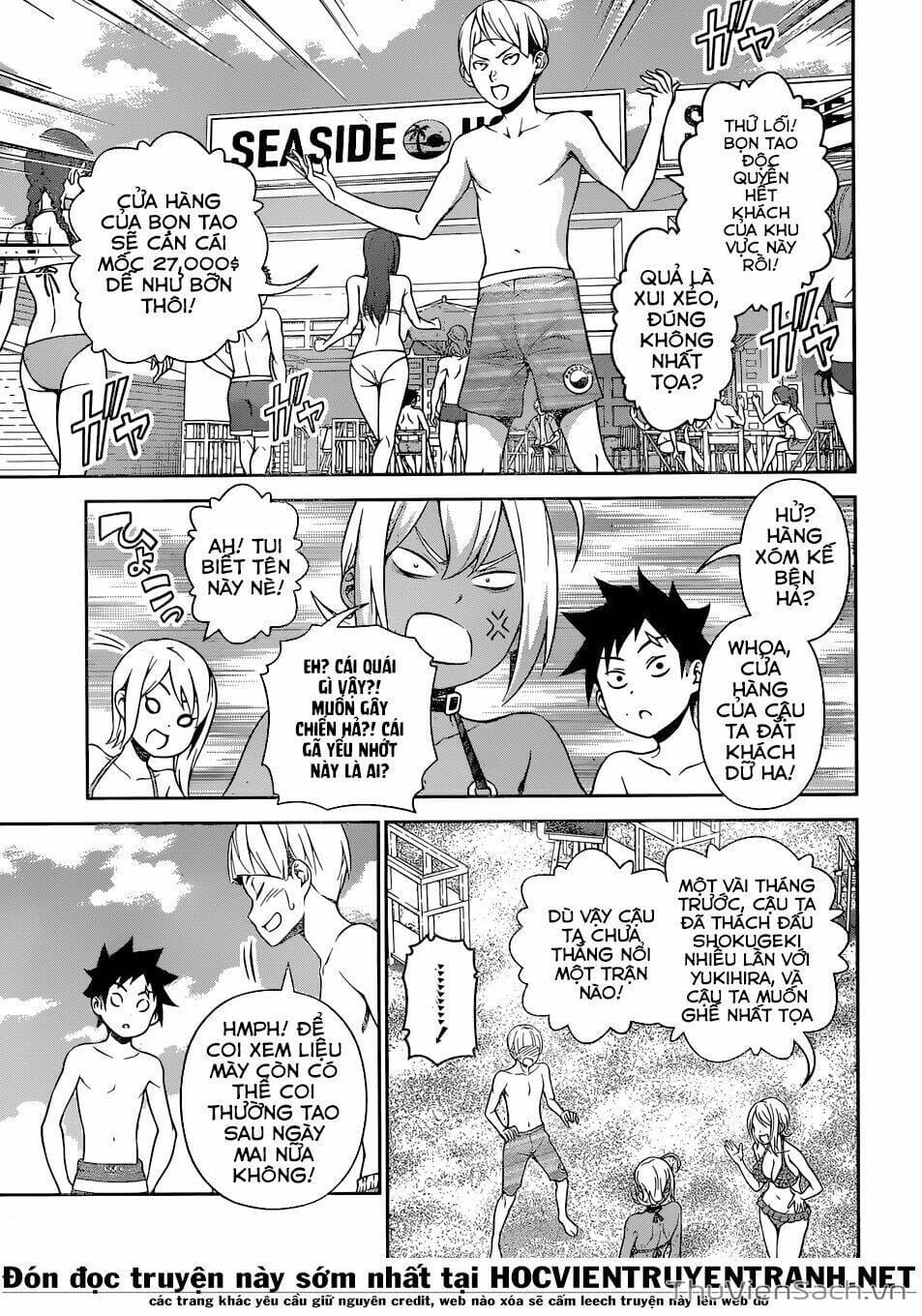 Truyện Tranh Vua Bếp Soma - Cuộc Chiến Ẩm Thực trang 7