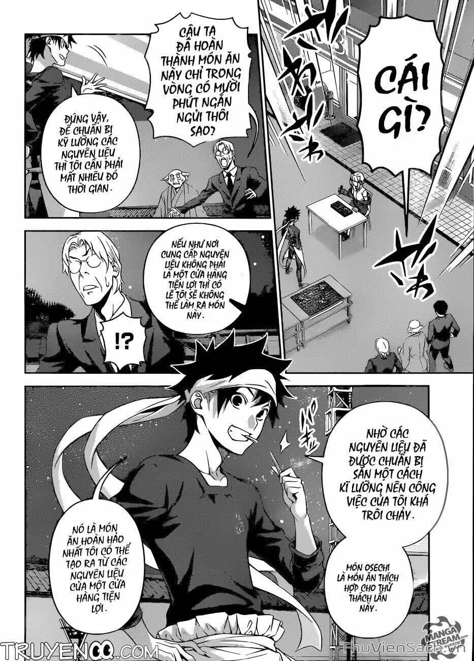 Truyện Tranh Vua Bếp Soma - Cuộc Chiến Ẩm Thực trang 7