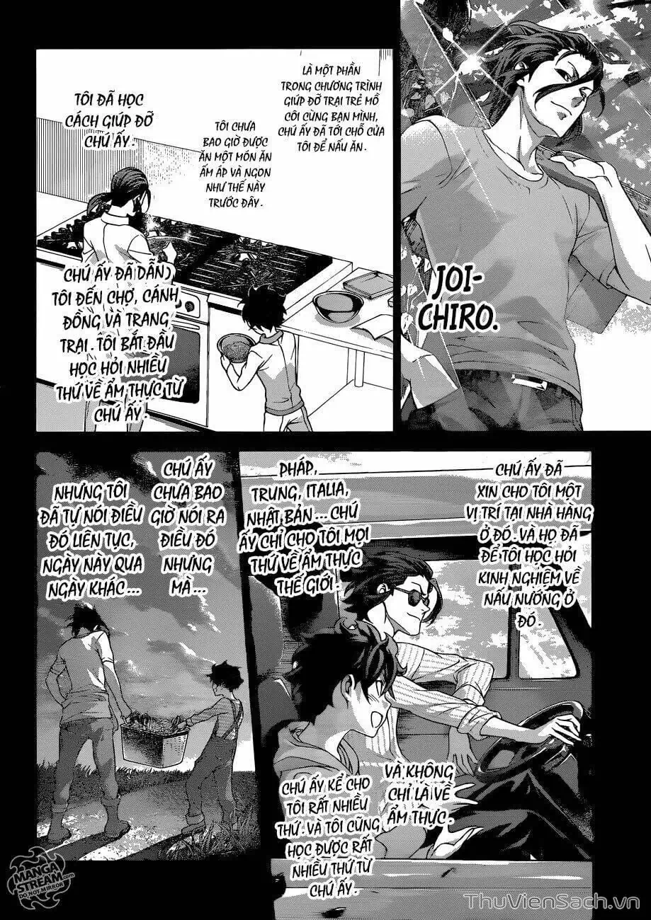 Truyện Tranh Vua Bếp Soma - Cuộc Chiến Ẩm Thực trang 7