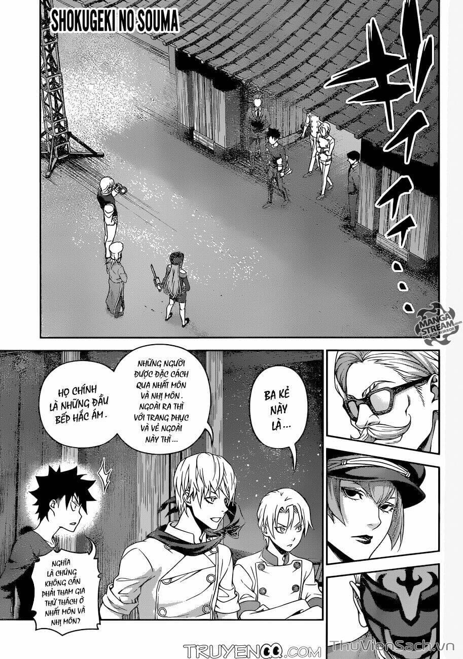 Truyện Tranh Vua Bếp Soma - Cuộc Chiến Ẩm Thực trang 7