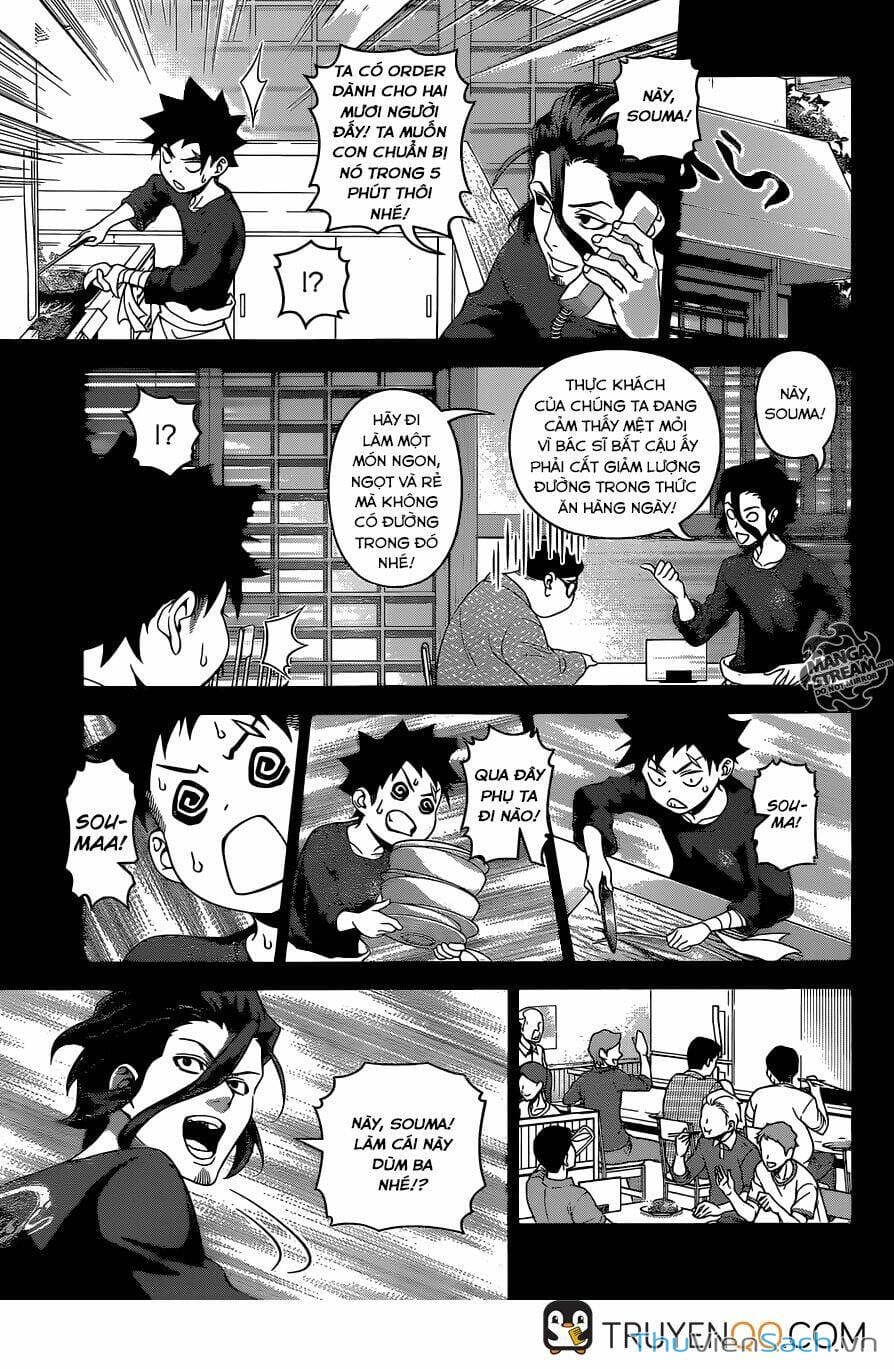 Truyện Tranh Vua Bếp Soma - Cuộc Chiến Ẩm Thực trang 7
