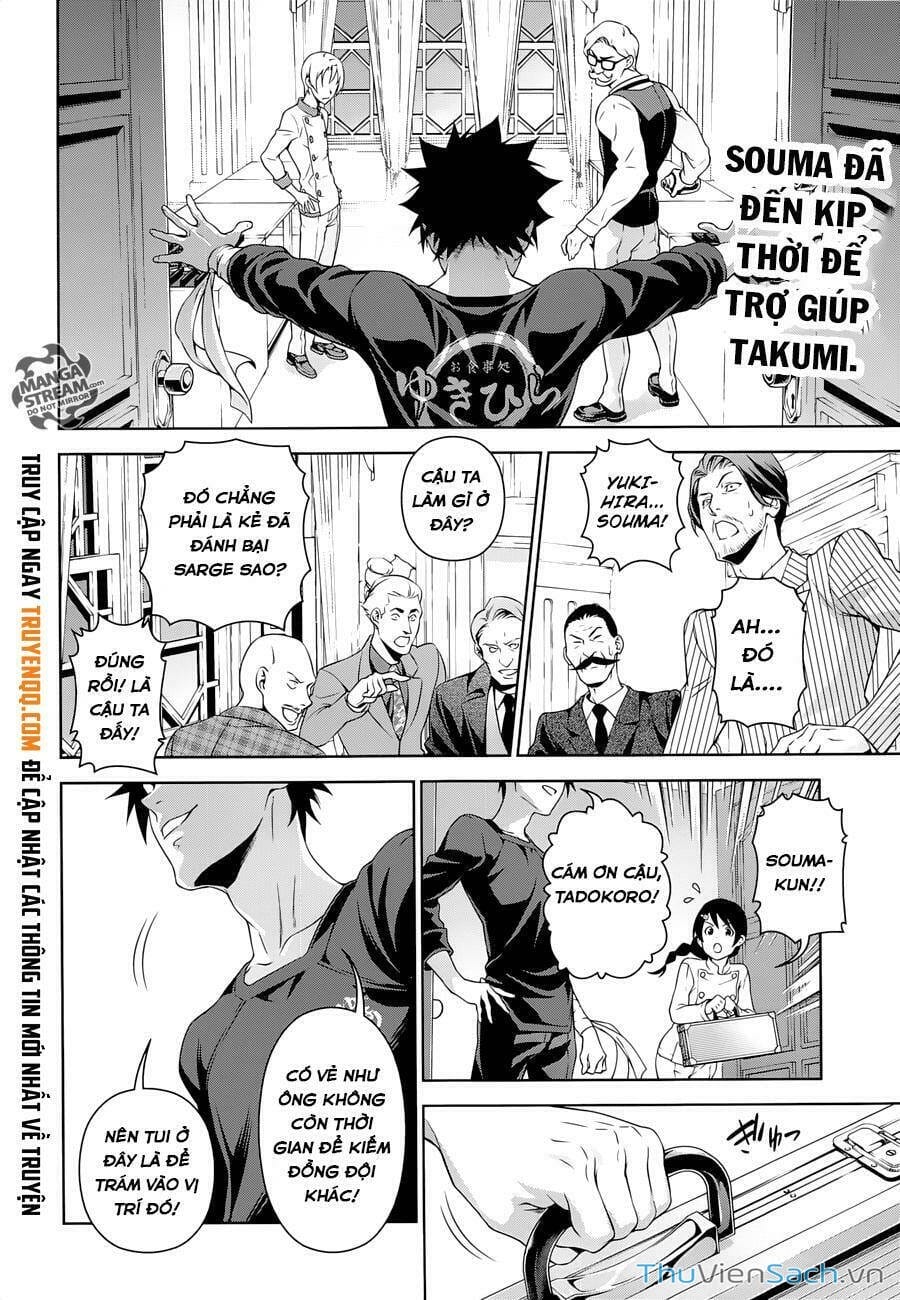 Truyện Tranh Vua Bếp Soma - Cuộc Chiến Ẩm Thực trang 7