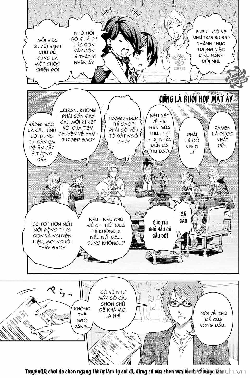 Truyện Tranh Vua Bếp Soma - Cuộc Chiến Ẩm Thực trang 7