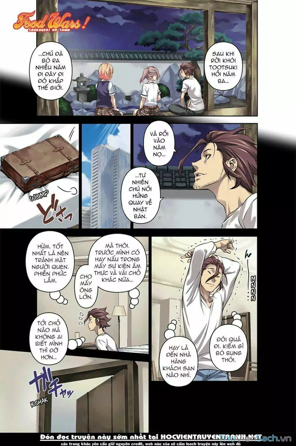 Truyện Tranh Vua Bếp Soma - Cuộc Chiến Ẩm Thực trang 7